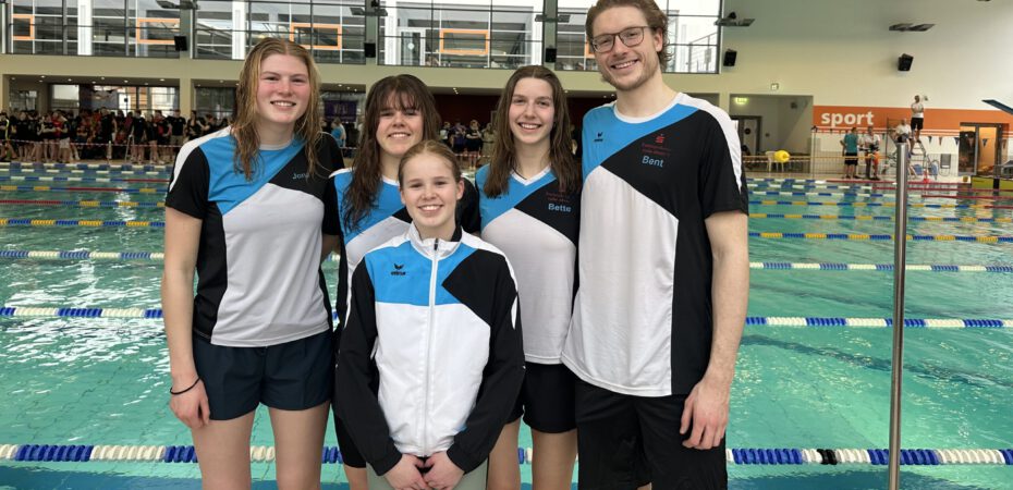 Foto: Die Finalisten / v.l.: Jona Finken, Johanna und Wilhelmine Heidemann, Bette und Bent Buttwill Es fehlen Emma Lüke und Merle Schörner.