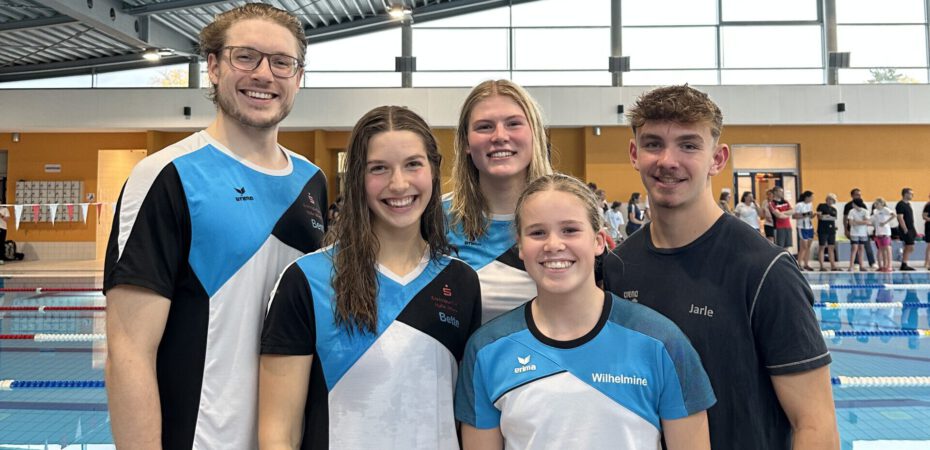 Die Finalisten: Bent Buttwill, Bette Buttwill, Jona Finken, Wilhelmine Heidemann, Jarle Brinkmann. Es fehlt Nathaniel Potthoff