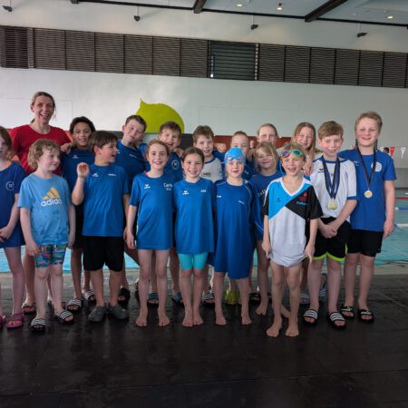 SCSA-Mannschaft beim Nachwuchswettkampf in Halle am 21.3.26