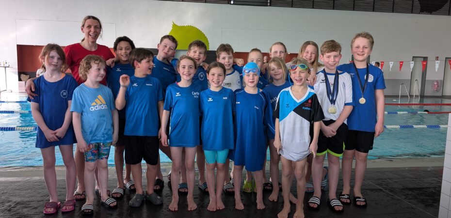 SCSA-Mannschaft beim Nachwuchswettkampf in Halle am 21.3.26