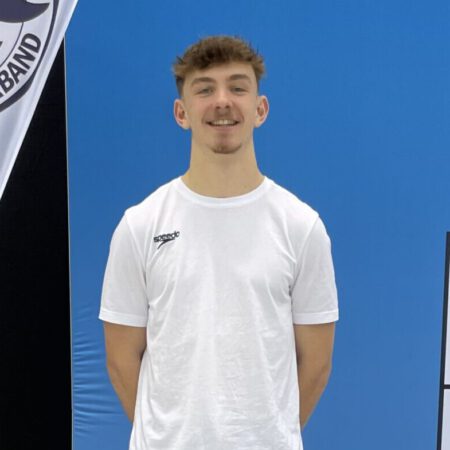 Jarle Brinkmann / Siegerehrung / Platz 2 / 50m Freistil