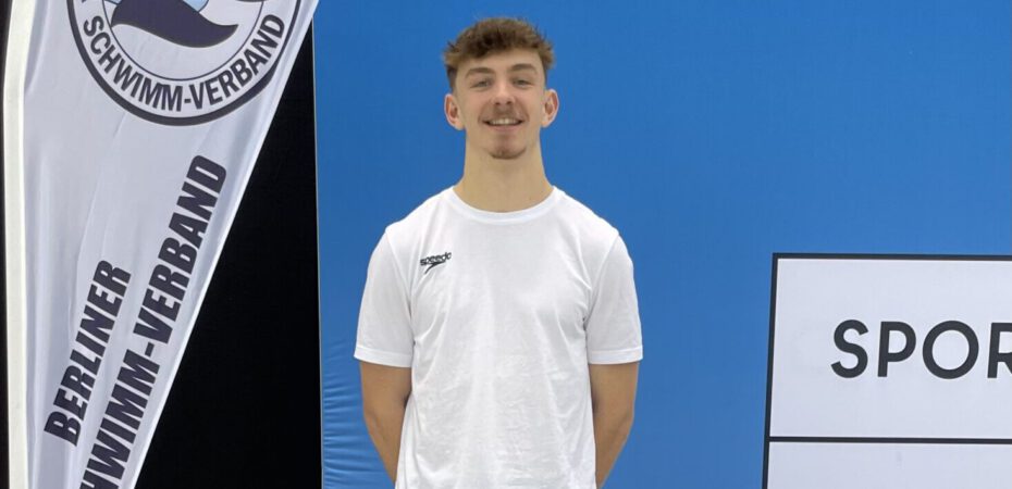 Jarle Brinkmann / Siegerehrung / Platz 2 / 50m Freistil